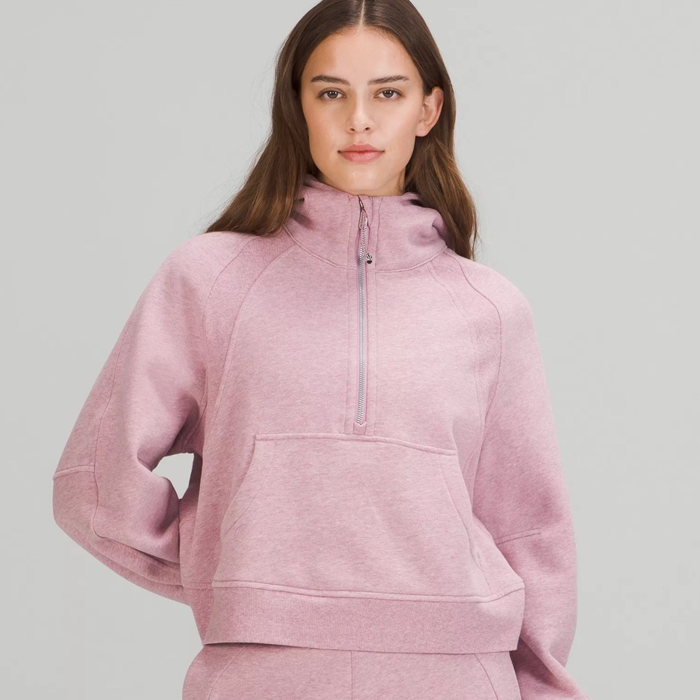Rare Lululemon half zip oversized scuba- worn only twice